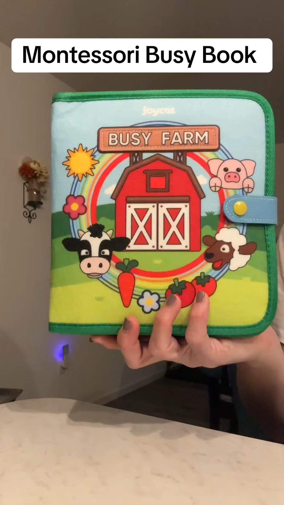 Perfect quiet on the go busy book! @joycat #busybook 

#LTKKids #LTKGiftGuide #LTKCyberWeek