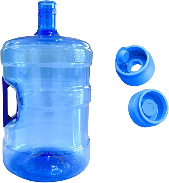 EcoForm 5 Gallon Reusable Water Bottle including 2 Reusable Silicone Caps BPA Free (EcoForm5RC2) | Amazon (US)