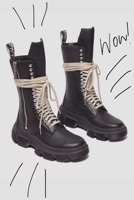 Dr martens x Rick Owens boots 

#LTKSeasonal #LTKmens #LTKshoecrush