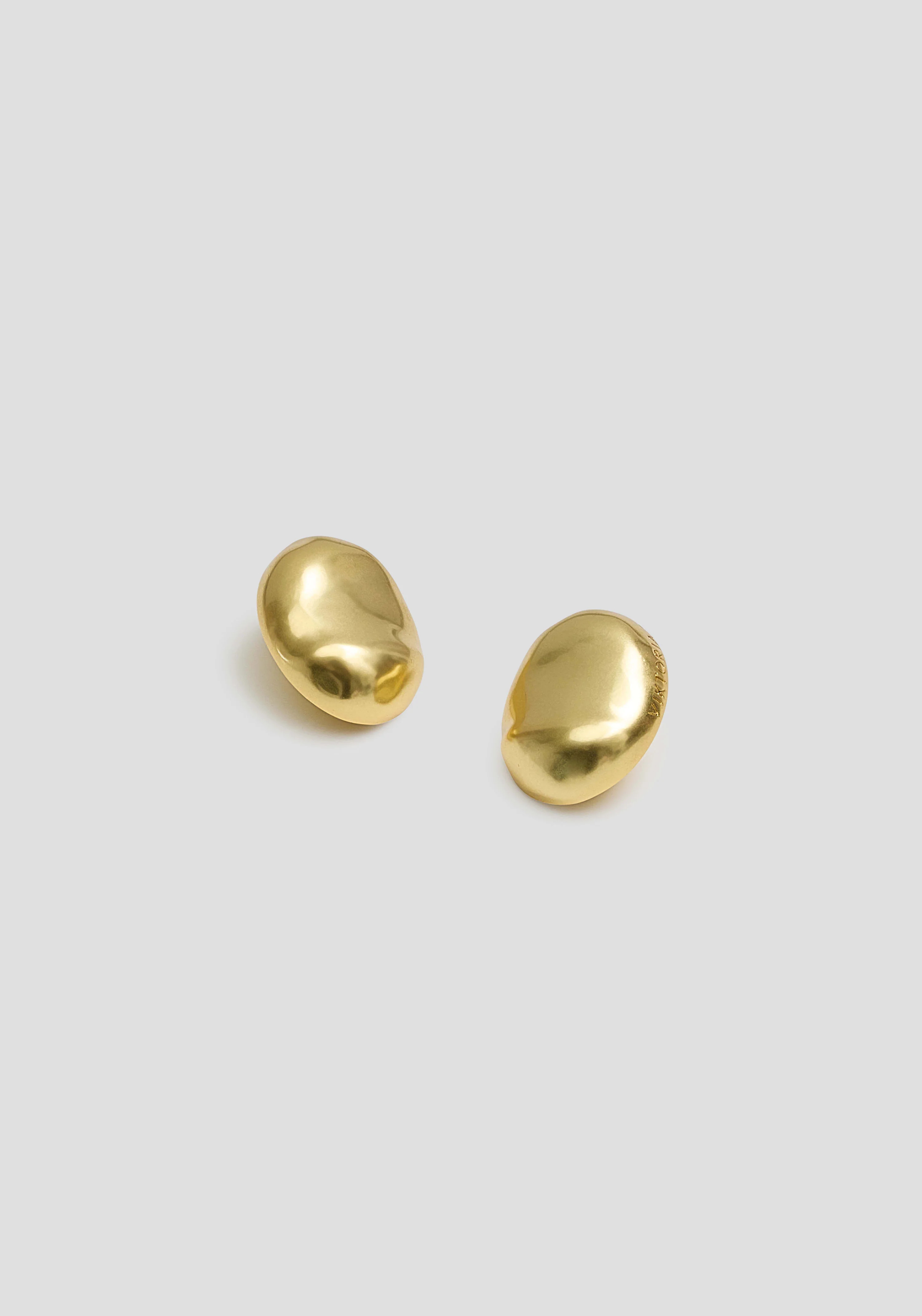 V&W Dome Earrings IN GOLD | JEWELLERY | VIKTORIA & WOODS - Viktoria & Woods | Viktoria & Woods