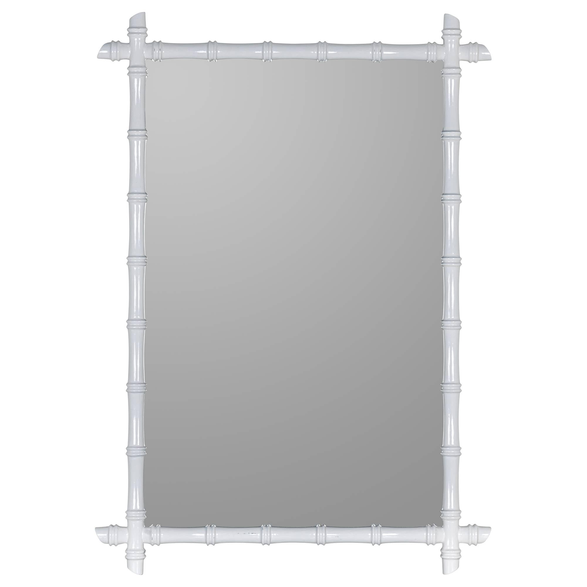 Rixton Glossy White 28 1/4" x 40" Rectangular Wall Mirror | Amazon (US)