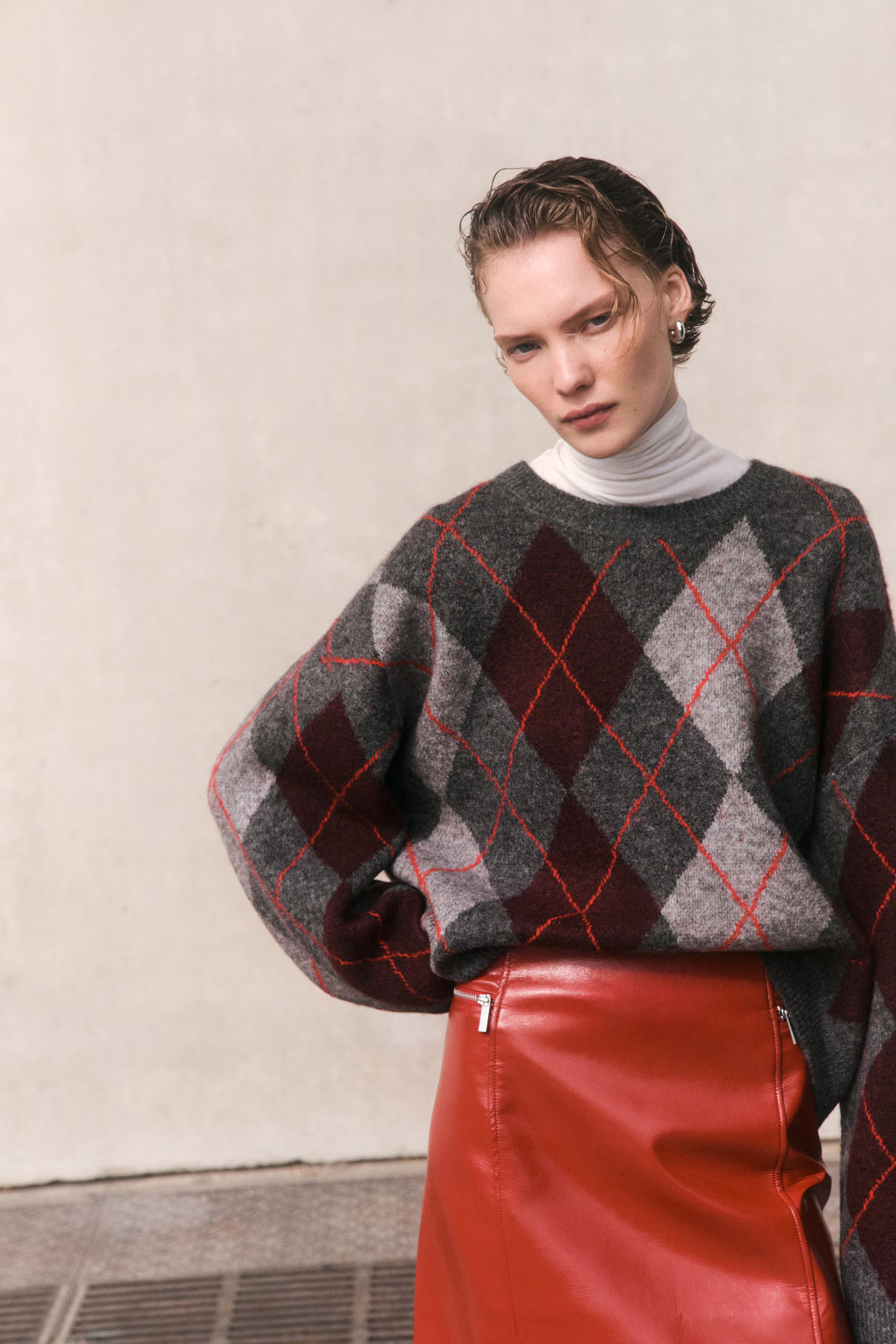 Pullover aus Jacquardstrick | H&M (DE, AT, CH, NL, FI)