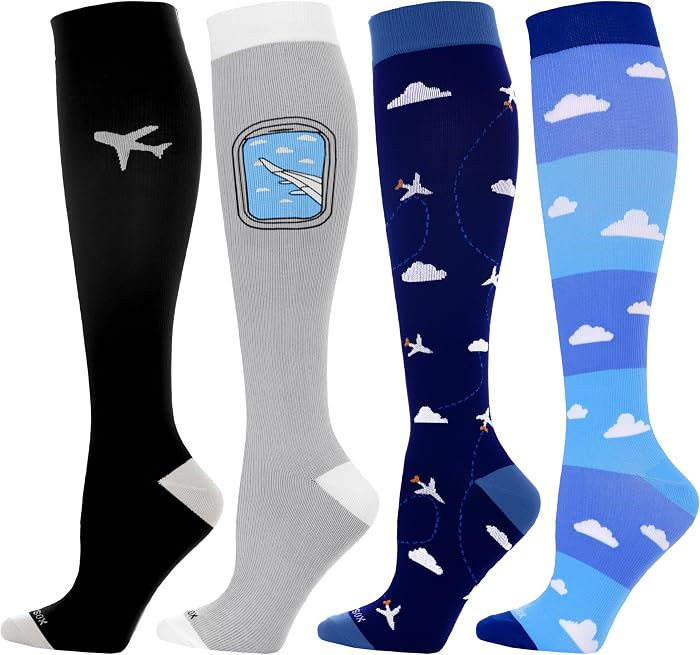 LEVSOX Compression Socks Women and Men, 20-30mmHg, Best for Nurses, Travel, Pregnancy | Amazon (US)