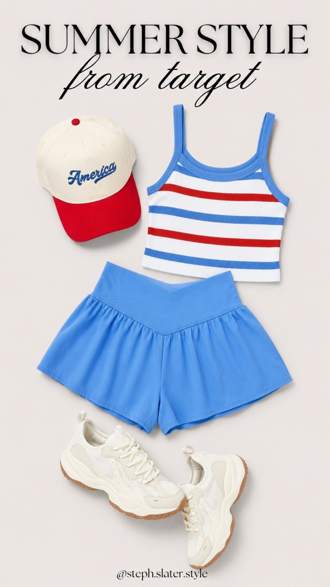Red, white and blue summer style from Target.

#LTKootd #LTKSeasonal #LTKActive