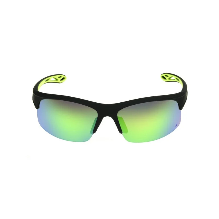 Ironman Men's Blade Fashion Sunglasses Black | Walmart (US)