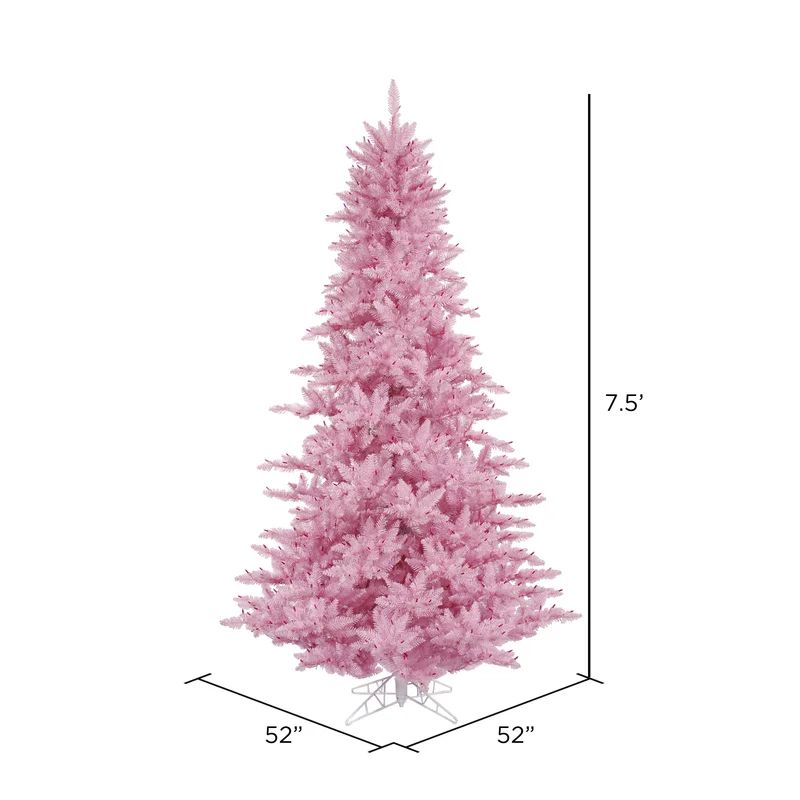 Pink Fir Artificial Christmas Tree | Wayfair North America