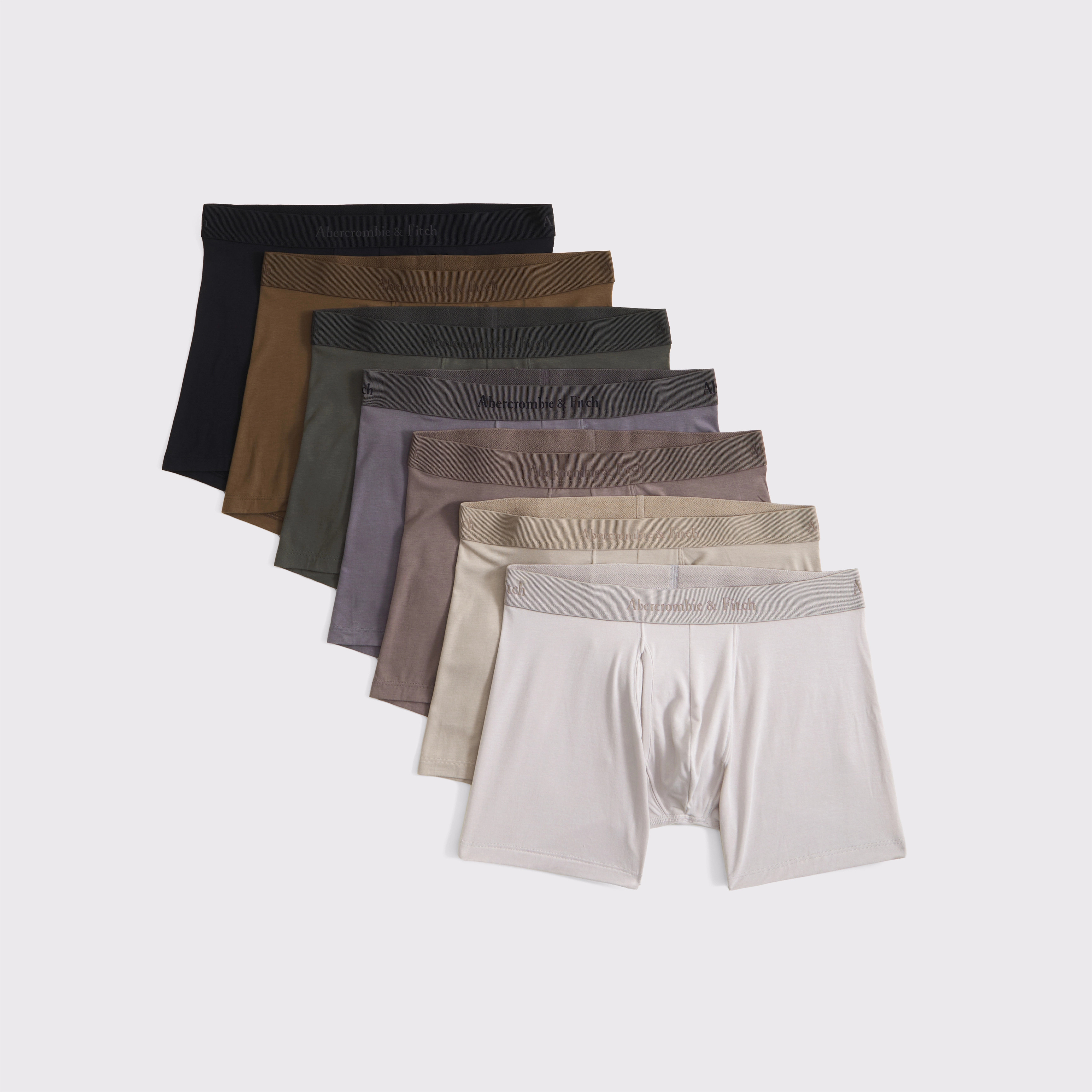 5"" 7-Pack Modal Boxer Briefs | Abercrombie & Fitch (US)