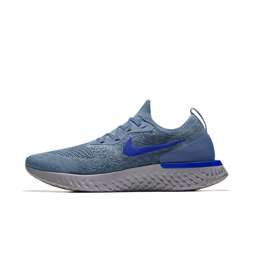 Nike Epic React Flyknit iD Men's Running Shoe Size 6 (Blue) | Nike (US)