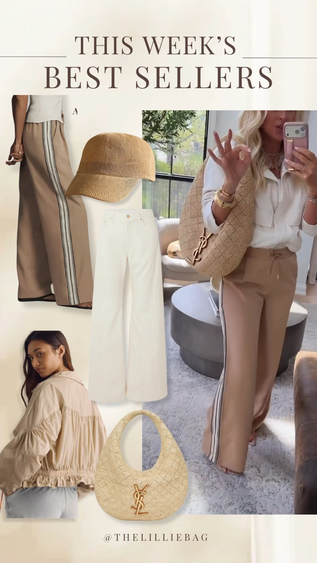 Top seller Anthropologie looks! Use my code: LAUREN20 to save sitewide! Small in pants, XS in jacket.

OOTD + this bag! I’m obsessed 😍🤍🎂

#LTKOver40 #LTKgrwm #LTKootd