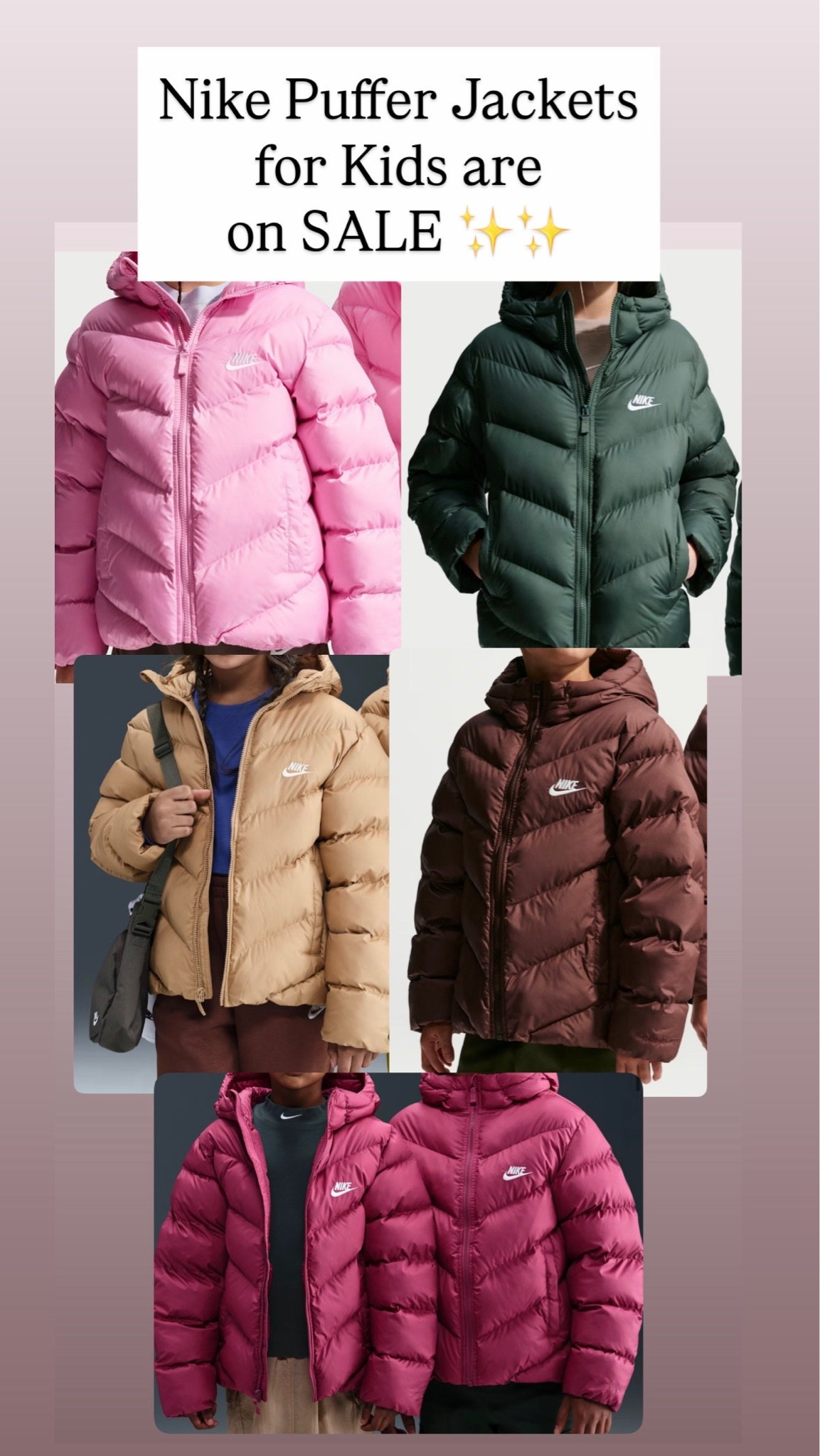 Nike puffer jacket for kids are on sale

#LTKKids #LTKSaleAlert