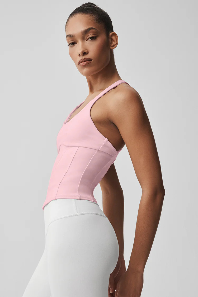 Airbrush Sparks Fly Corset Tank | Alo Yoga (US)