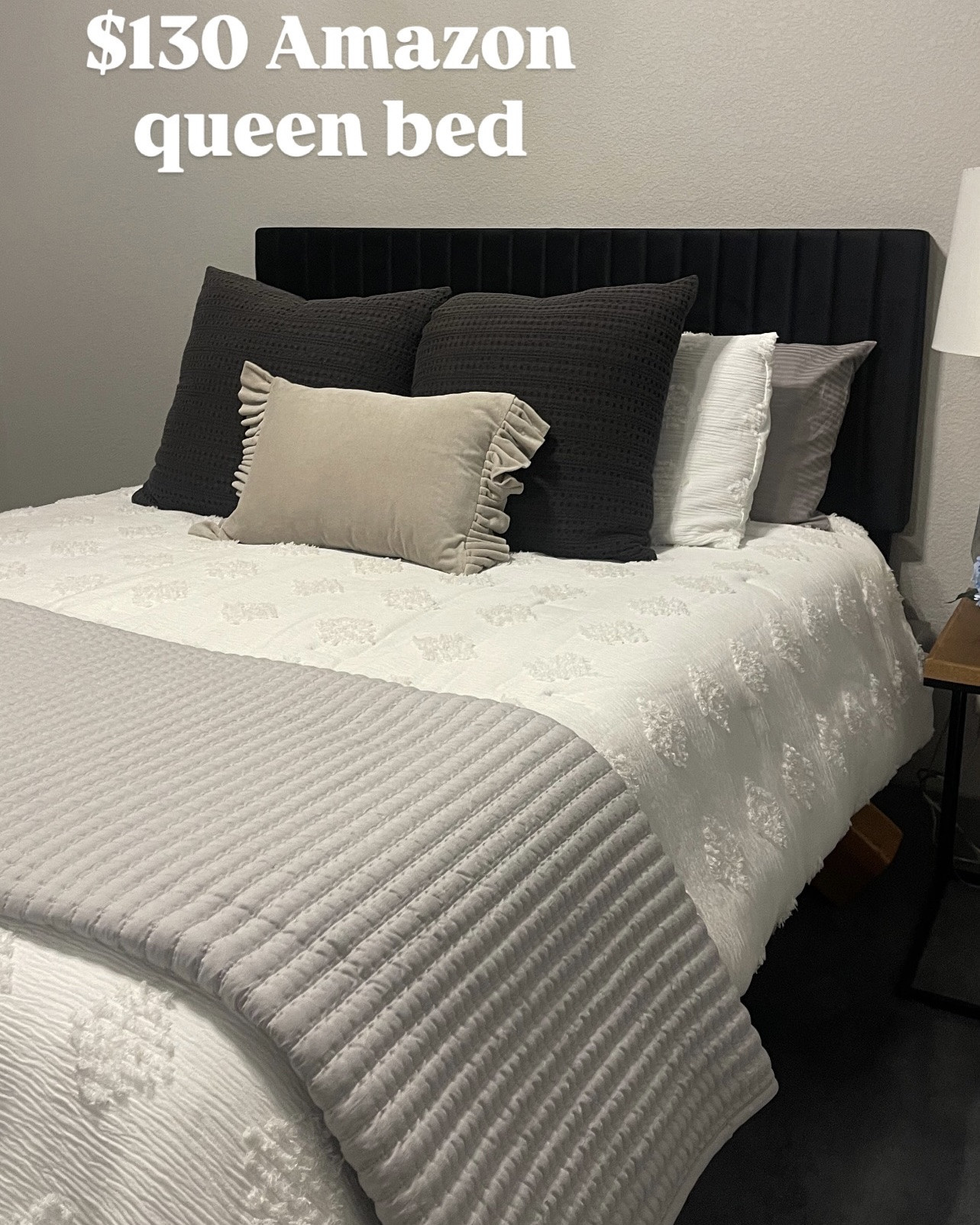 Allewie Velvet Upholstered Bed

Amazon black velvet bed, Amazon black velvet upholstered bed, Amazon black queen bed under $150, Amazon black and gray guest bedroom, Target white bedding, Target white comforter, velvet ruffle pillow, gray Amazon quilt, black Amazon bed, Amazon black fluted bed, Amazon black tufted fluted bed, amazon black velvet bed, black velvet upholstered bed, amazon black upholstered bed, black queen bed amazon, queen bed under $150, affordable black bed frame, luxury looking bed frame, black fluted bed, black tufted bed, black tufted fluted bed, modern black bed frame, velvet platform bed, black velvet platform bed, elegant black bed, moody bedroom decor, modern guest bedroom, black and gray bedroom, black and gray guest bedroom, cozy guest bedroom, neutral guest bedroom, masculine bedroom decor, classy bedroom decor, luxury bedroom decor, elevated bedroom decor, modern farmhouse bedroom, traditional bedroom decor, timeless bedroom decor, designer inspired bedroom, affordable luxury bedroom, target white bedding, target white comforter, white bedding aesthetic, crisp white bedding, layered bedding look, cozy bedding setup, hotel style bedding, velvet ruffle pillow, gray quilt amazon, gray quilt bedding, textured bedding decor, bedding inspiration, bedroom styling ideas, guest room inspiration, bedroom refresh ideas, apartment bedroom decor, home decor inspiration, amazon bedroom finds, amazon furniture finds, amazon home decor, target home decor, target bedroom decor, trending amazon home finds, viral amazon home finds, amazon bed frame, upholstered bed frame, black aesthetic bedroom, chic bedroom decor, cozy modern bedroom, stylish guest room, curated bedroom decor, affordable home decor finds, luxury look for less bedroom, bedroom makeover ideas

#LTKHome #LTKSaleAlert #LTKselfcare