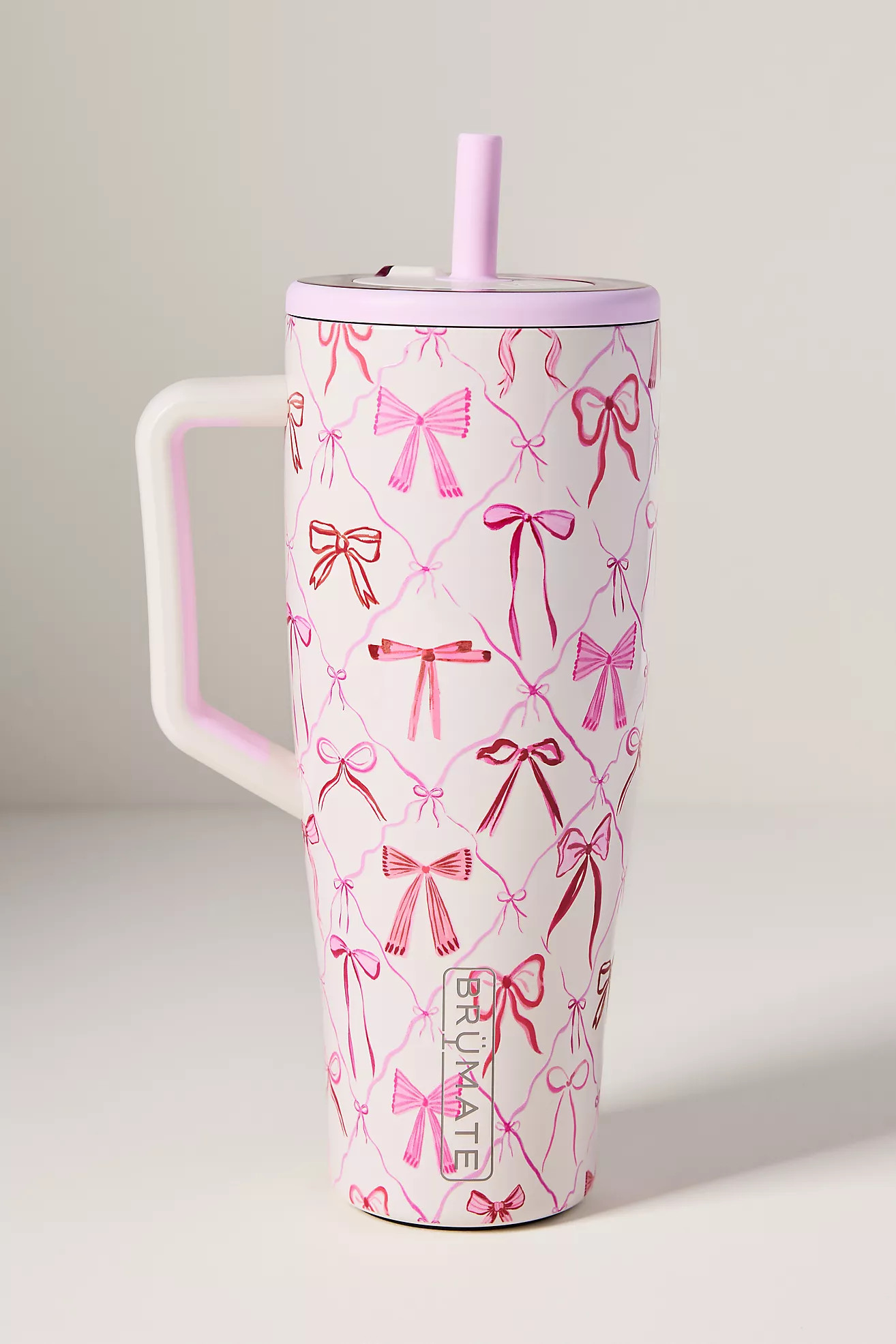 BrüMate 40 oz. Bow Era Straw Tumbler Water Bottle | Anthropologie (US)