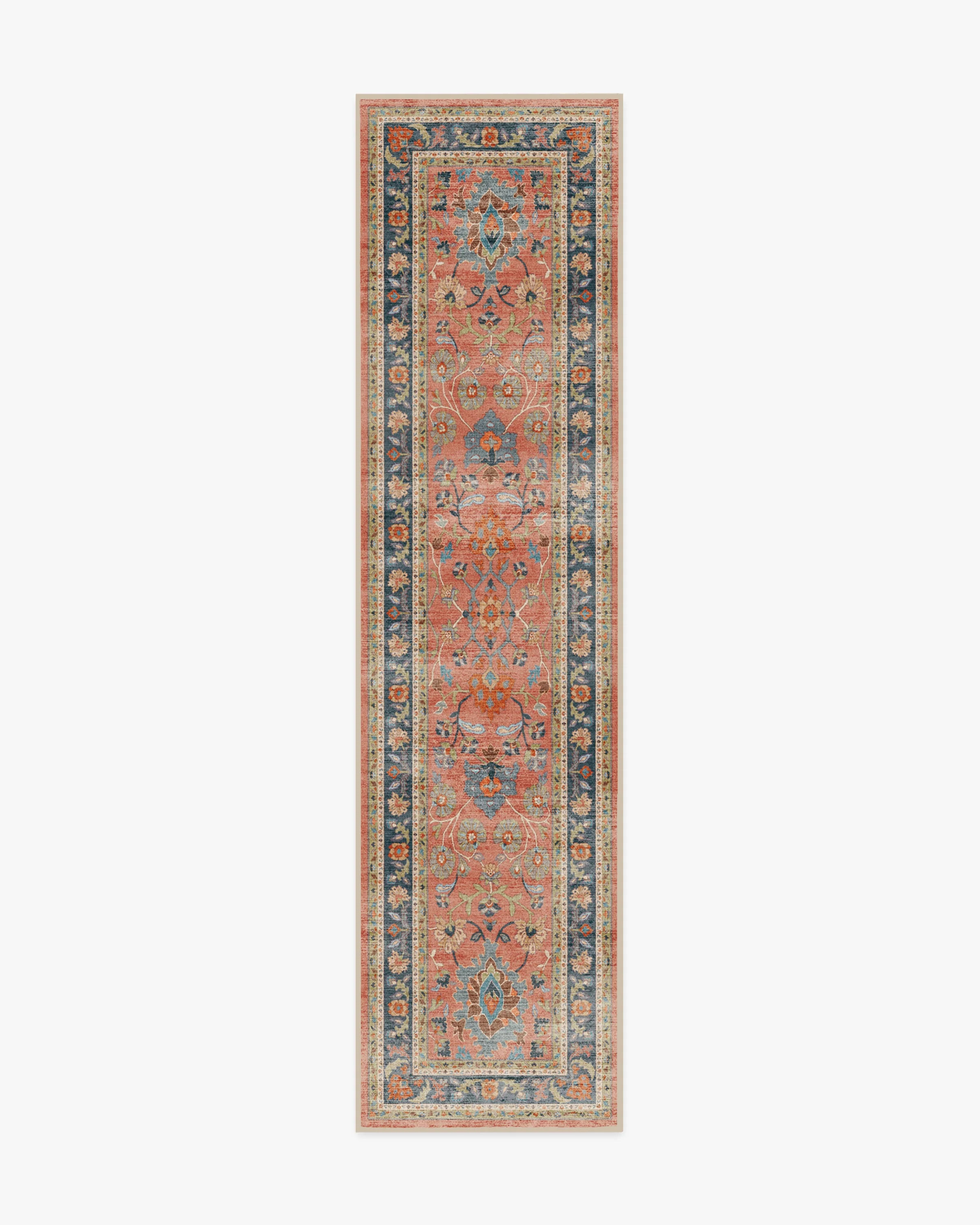 Calabria Coral Multicolor Rug | Ruggable