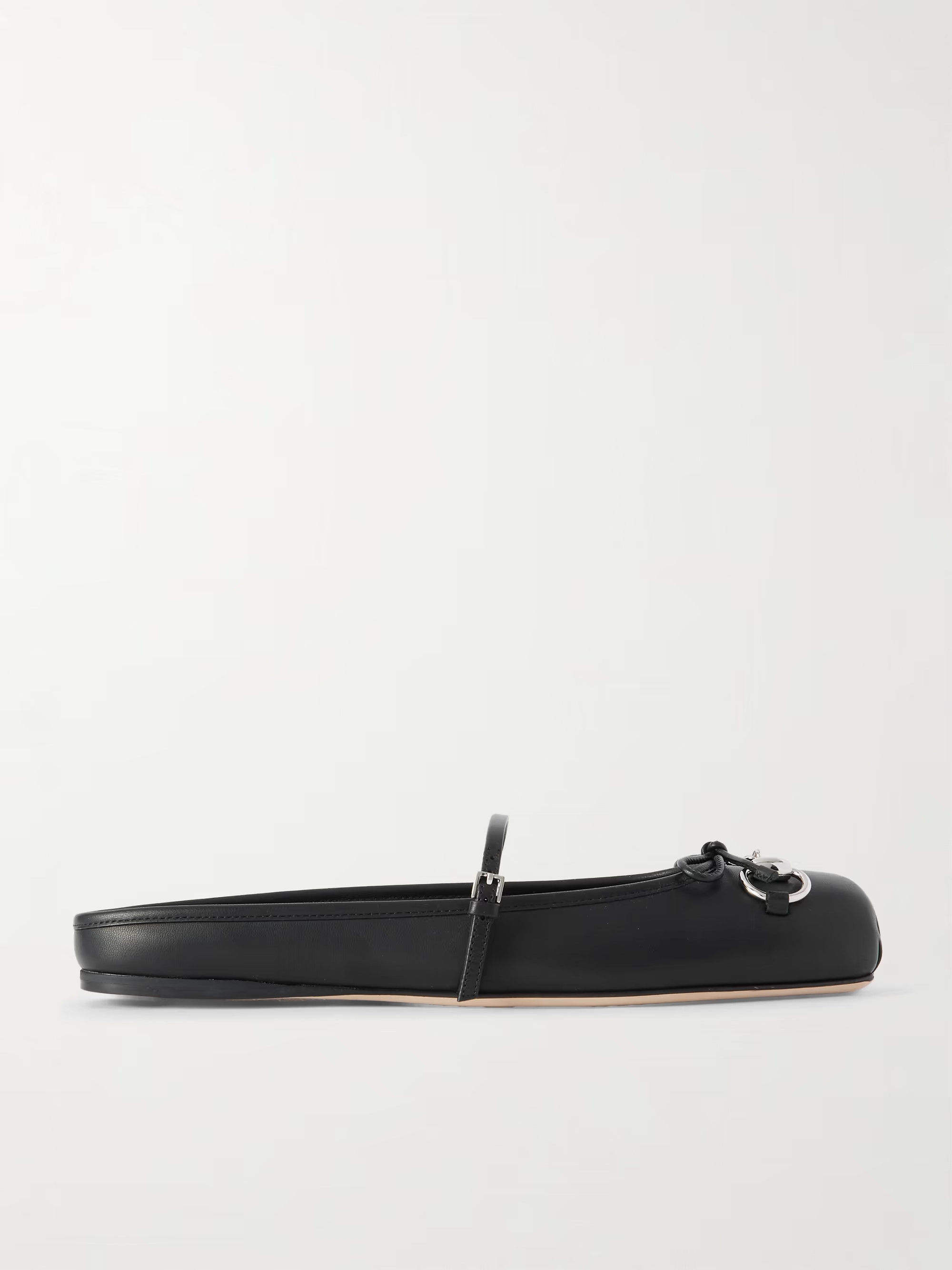 Horsebit-embellished leather mules | NET-A-PORTER (US)