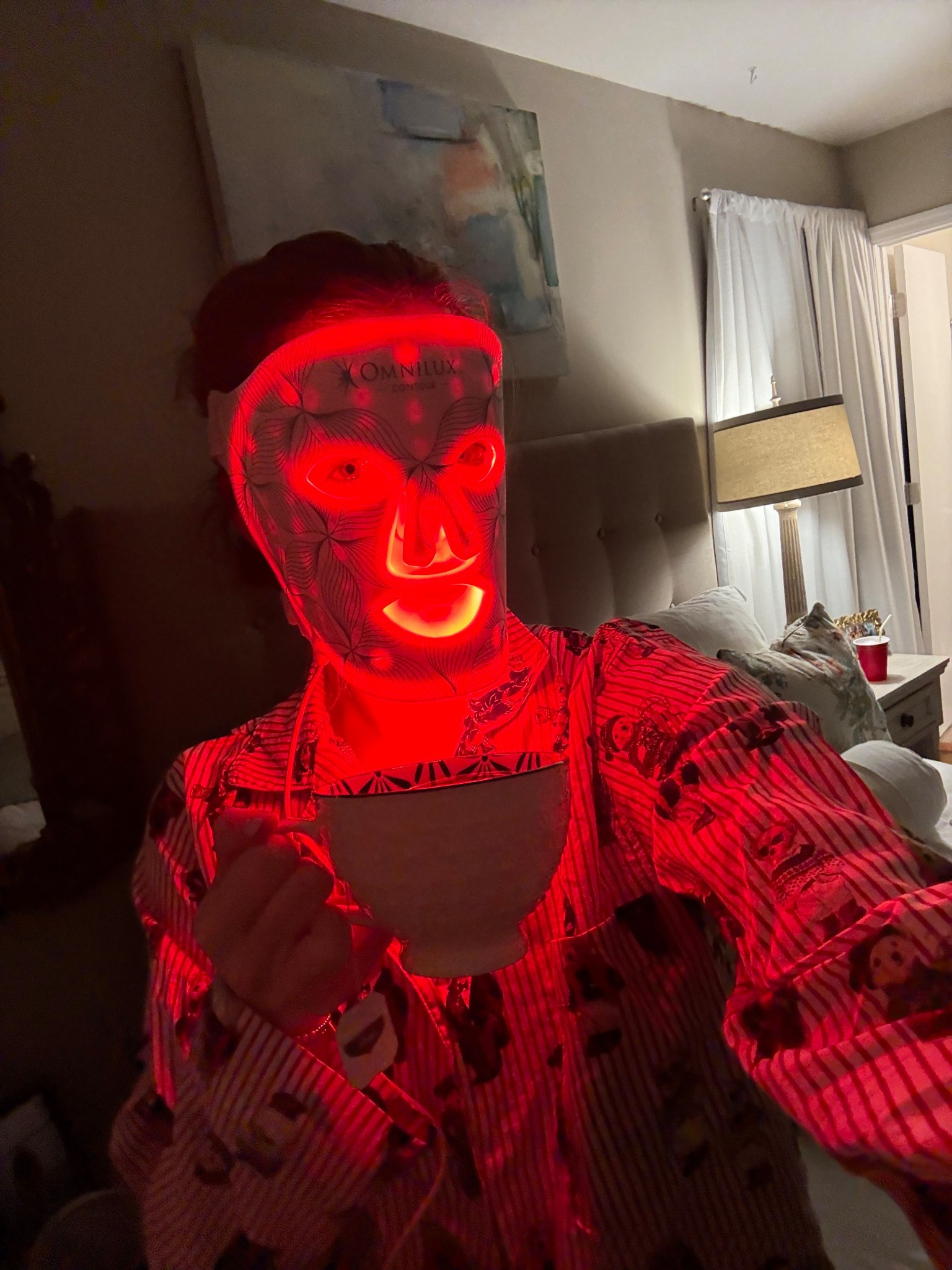 red light mask + new pj set + law and order svu + bedtime tea = PERFECT friday night! 

#LTKselfcare
