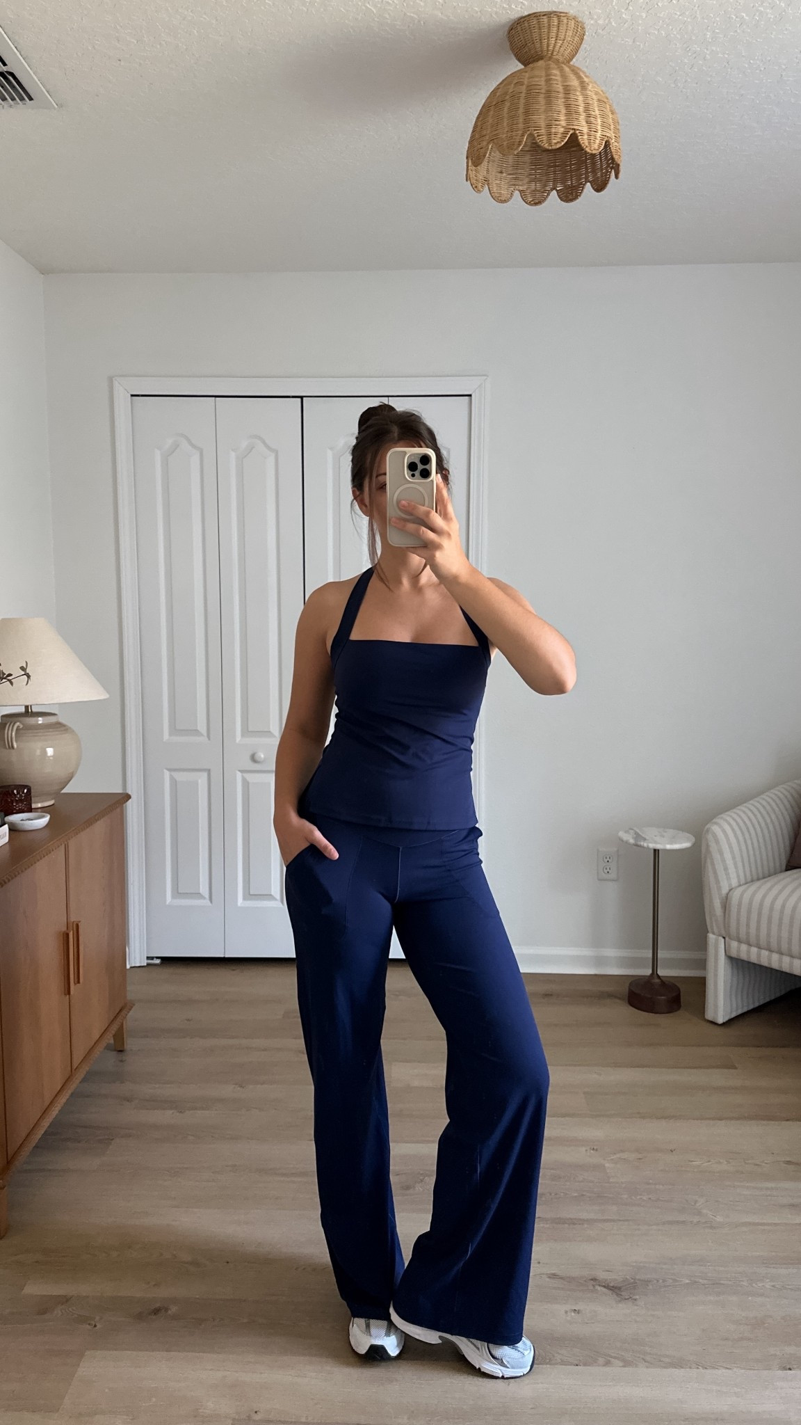 Walking ootd 👟 wearing xs pants and medium top 

#LTKSeasonal #LTKActive #LTKSaleAlert