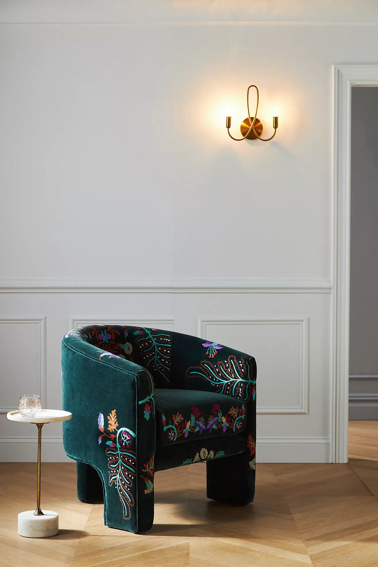 Floral Effie Accent Chair | Anthropologie (US)