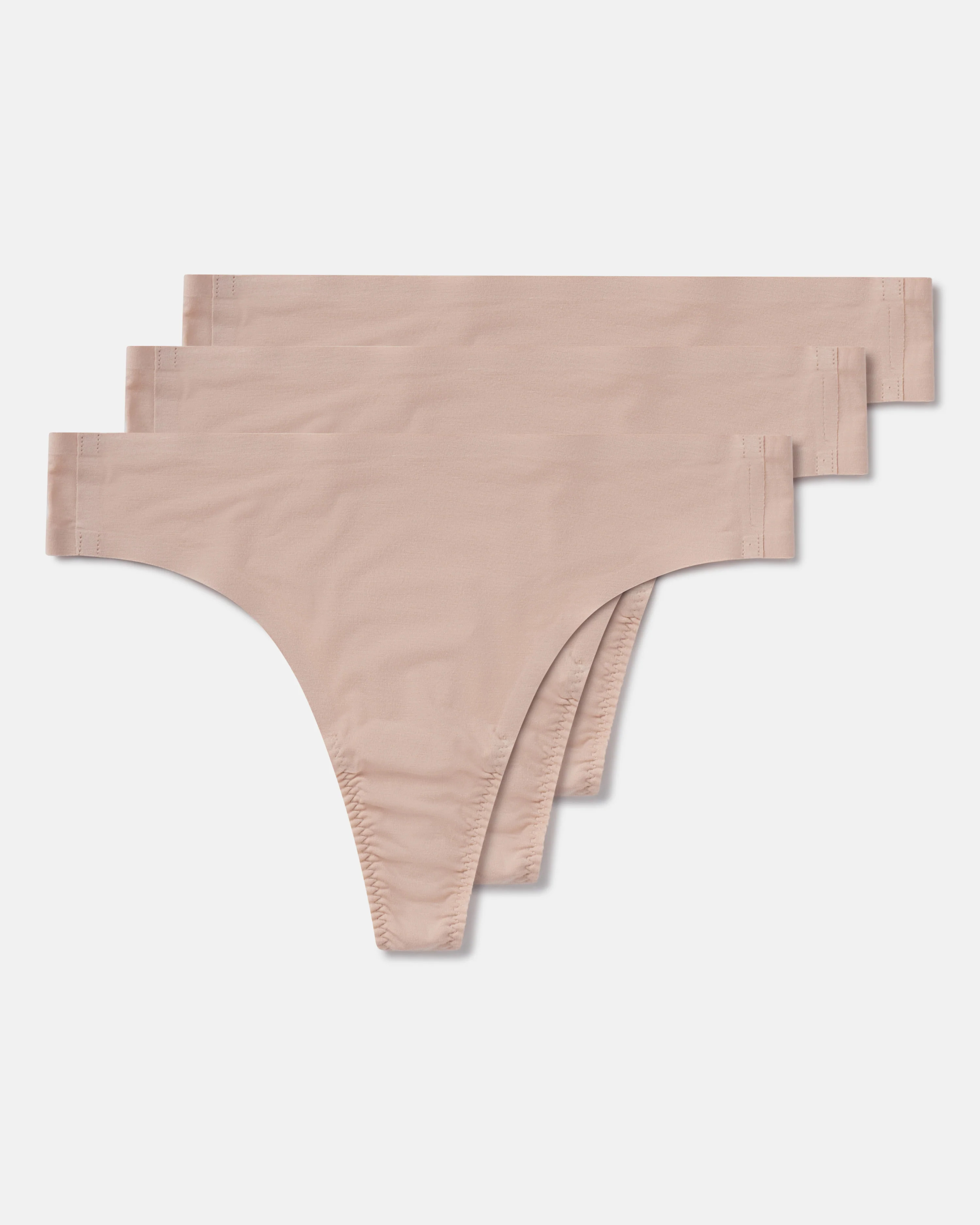 SPANXsmooth™ Fit-To-YouModal Thong 3-Pack Box | Spanx