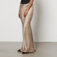 Anine Bing Bias-Cut Satin-Silk Maxi Skirt - XL | Coggles (Global)