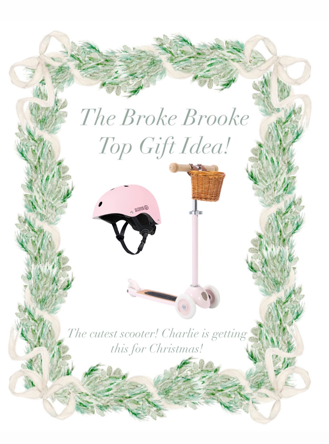 Can't wait to give this adorable scooter to Charlie for Christmas! Love the pink helmet too! Both items come in multiple colors. 
#Christmas #Giftguides #Scooter
#Helmet

#LTKGiftGuide #LTKfamily #LTKkids