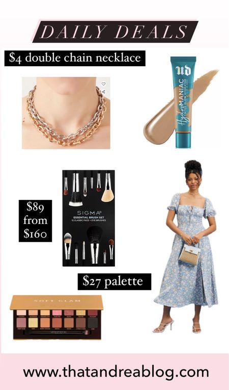 Daily deals
Makeup on sale 
Sigma beauty 
Summer dress 
Summer dresses 
Makeup palette 
Eyeshadow palette 
Makeup brushes 

#LTKFindsUnder100 #LTKBeauty #LTKSaleAlert