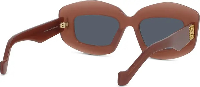 Silver Screen 49mm Rectangular Sunglasses | Nordstrom