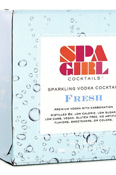 Spa Girl Cocktails Fresh Vodka Seltzer | Drizly