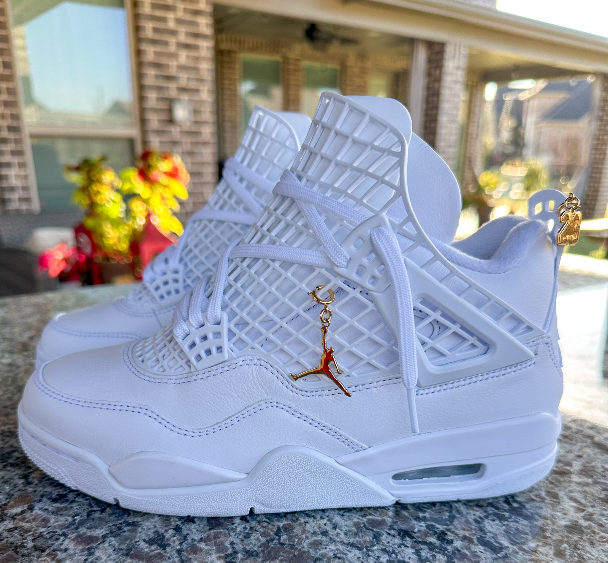 Women’s air Jordan 4 all white sneakers #AJ4 #Womens #AirJordan4 #Sneakerheads 

#LTKShoeCrush