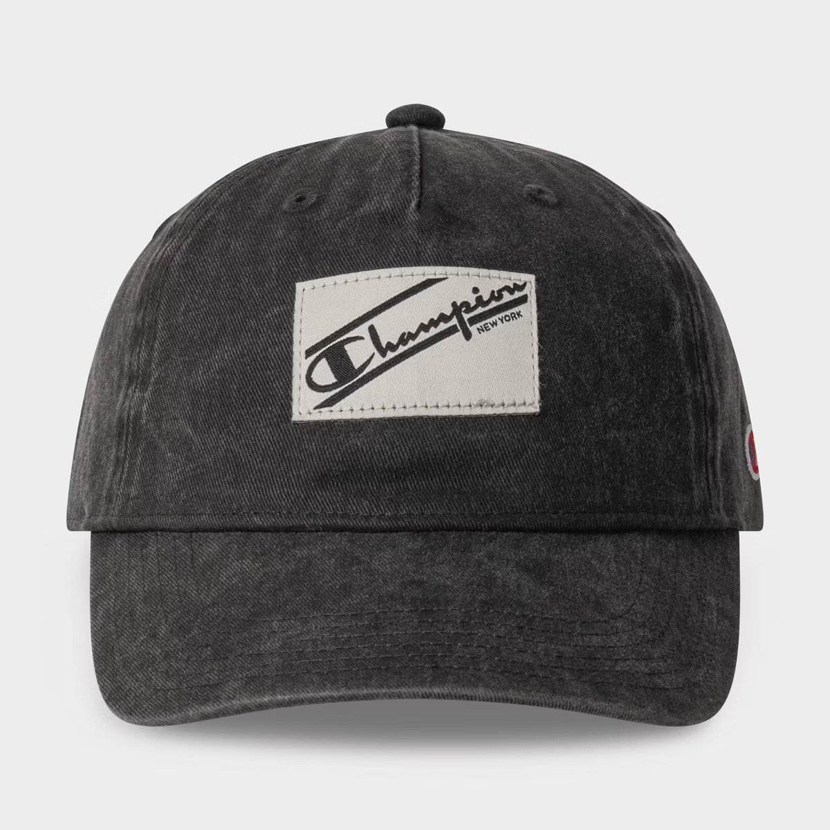 Champion Adult Pigment-Washed Twill Baseball Hat - Black | Target