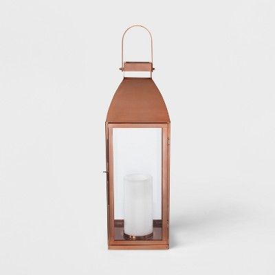 Lantern Candle Holder Copper - Smith & Hawken™ | Target