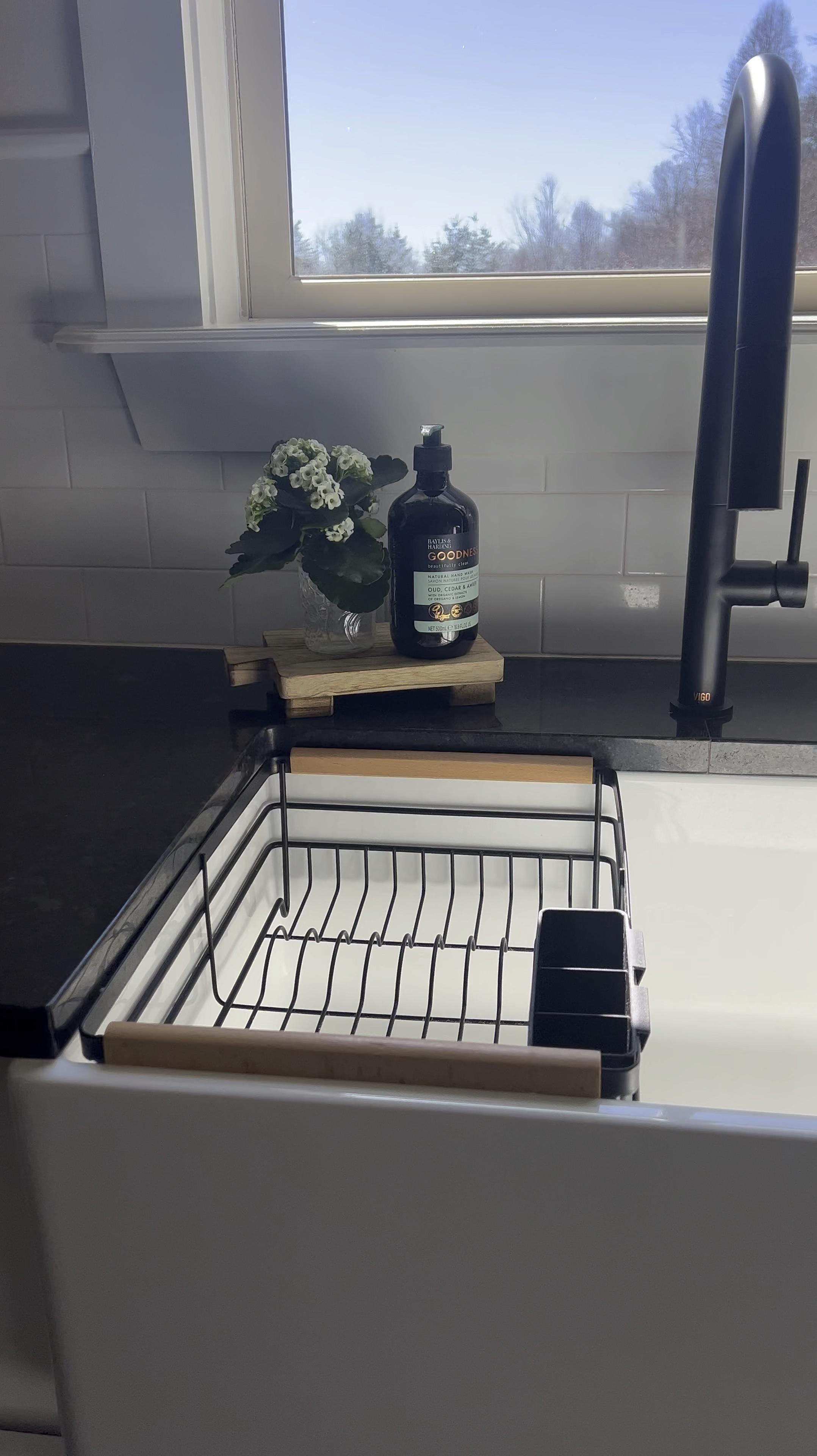 One of my most popular home products of all time! This beautiful dish drying rack can either fit down in your sink or comes with a drying mat if you prefer to sit it on the counter. ☀️

#LTKhome #LTKfindsunder50