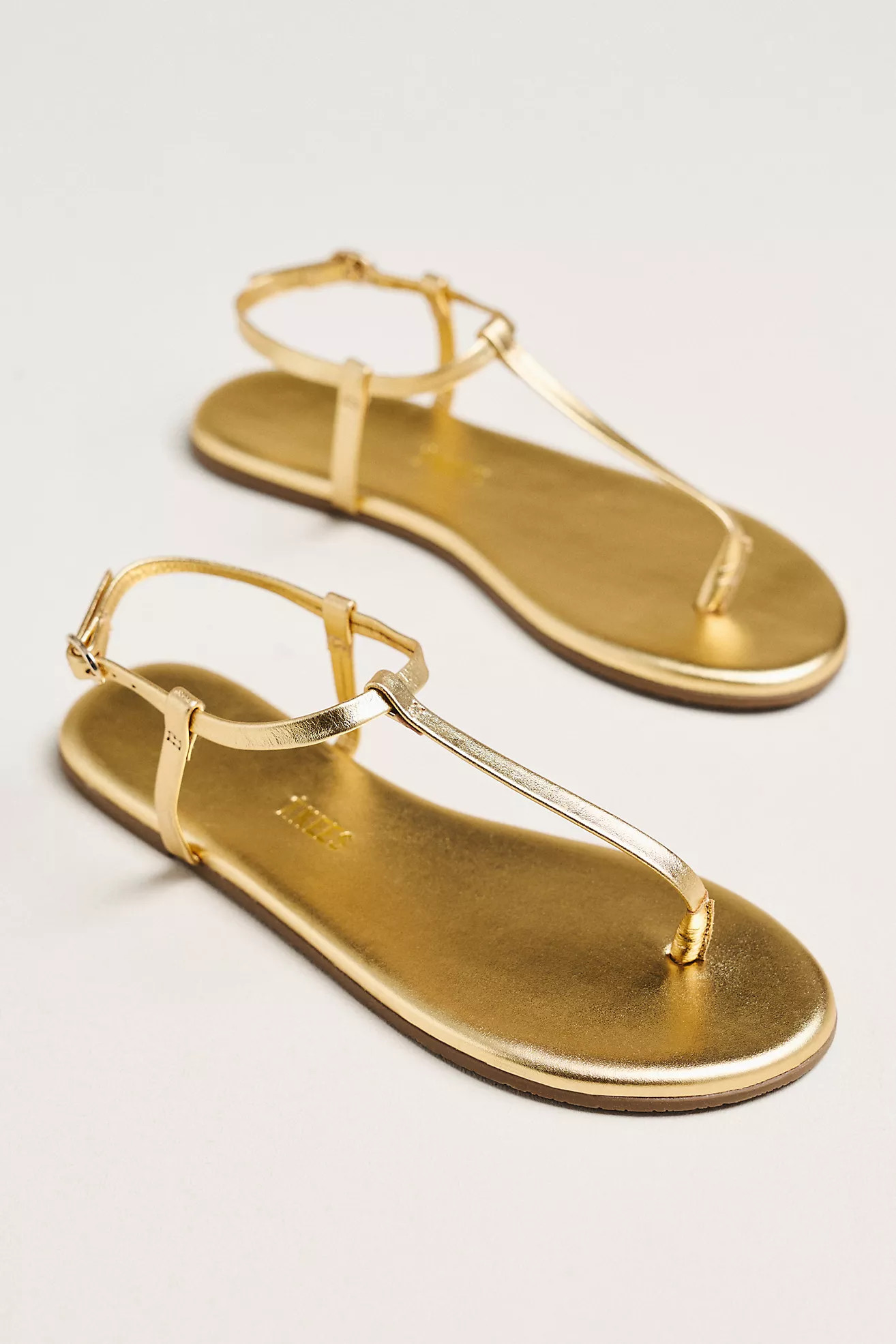 TKEES Mariana Ankle-Strap Thongs | Anthropologie (US)