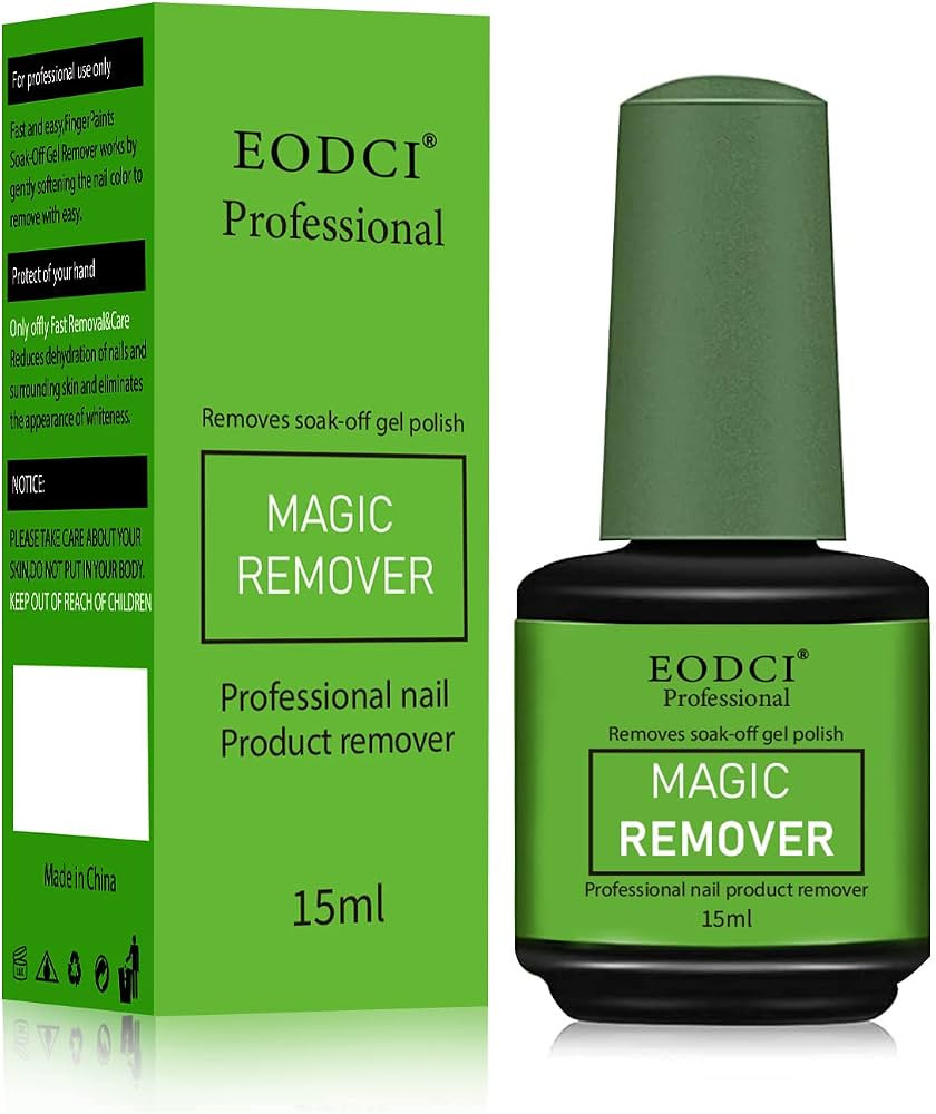 Magic Gel Nail Polish Remover, Soak-Off Quick,Minutes Easily Professional Remove Gel Nail Polish,... | Amazon (US)