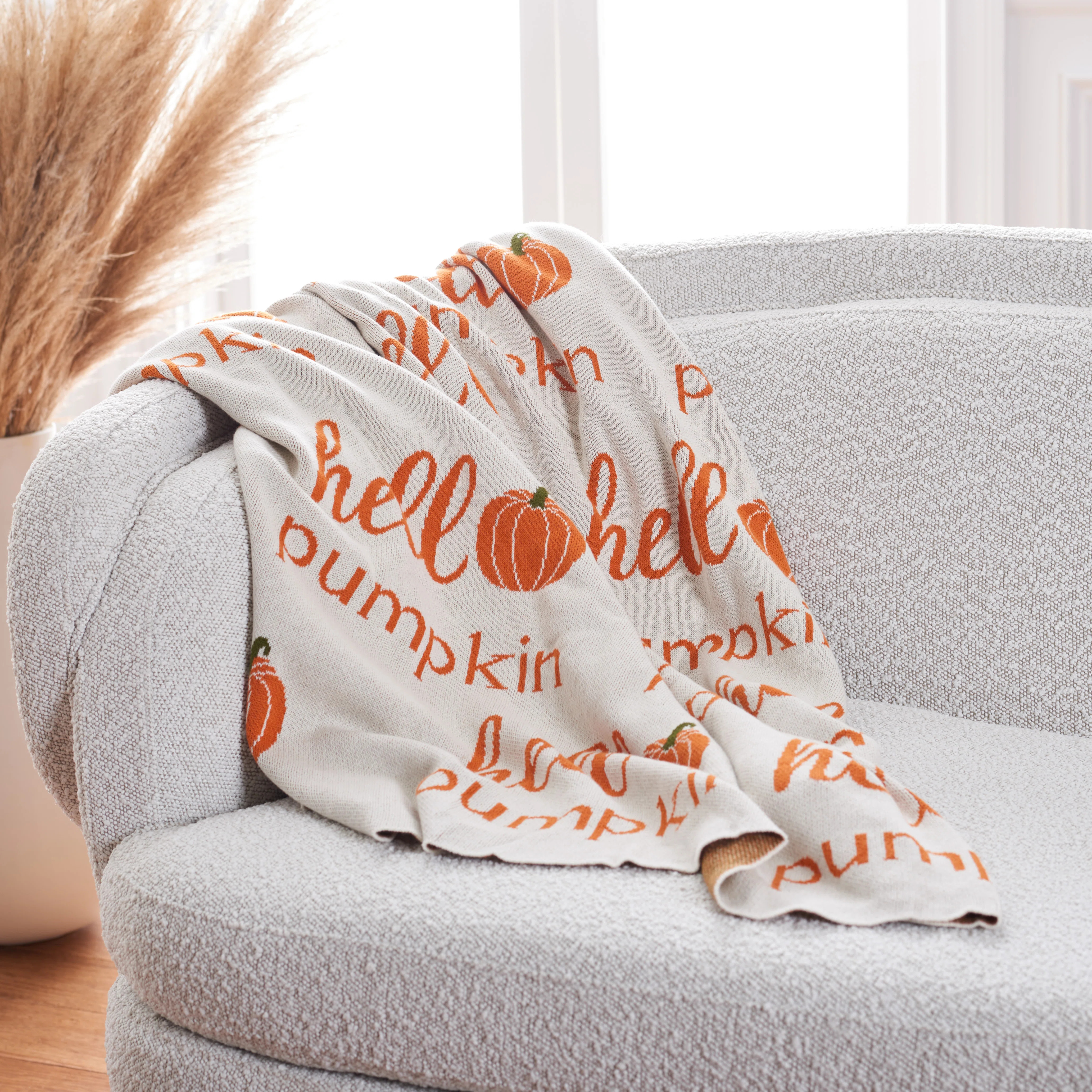 Safavieh Pumpkin 100% Cotton Throw | Wayfair | Wayfair North America