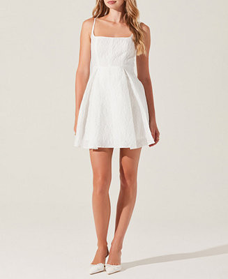 Women's Ellie Jacquard Fit & Flare Dress | Macy's
