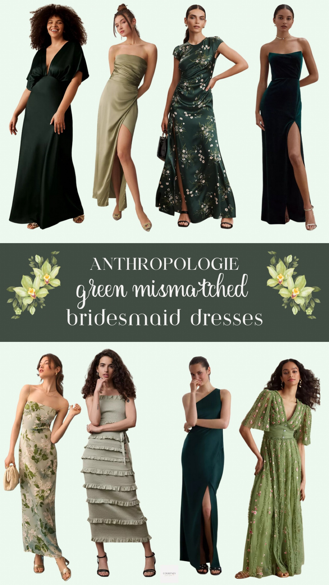 anthropologie bridesmaid dresses