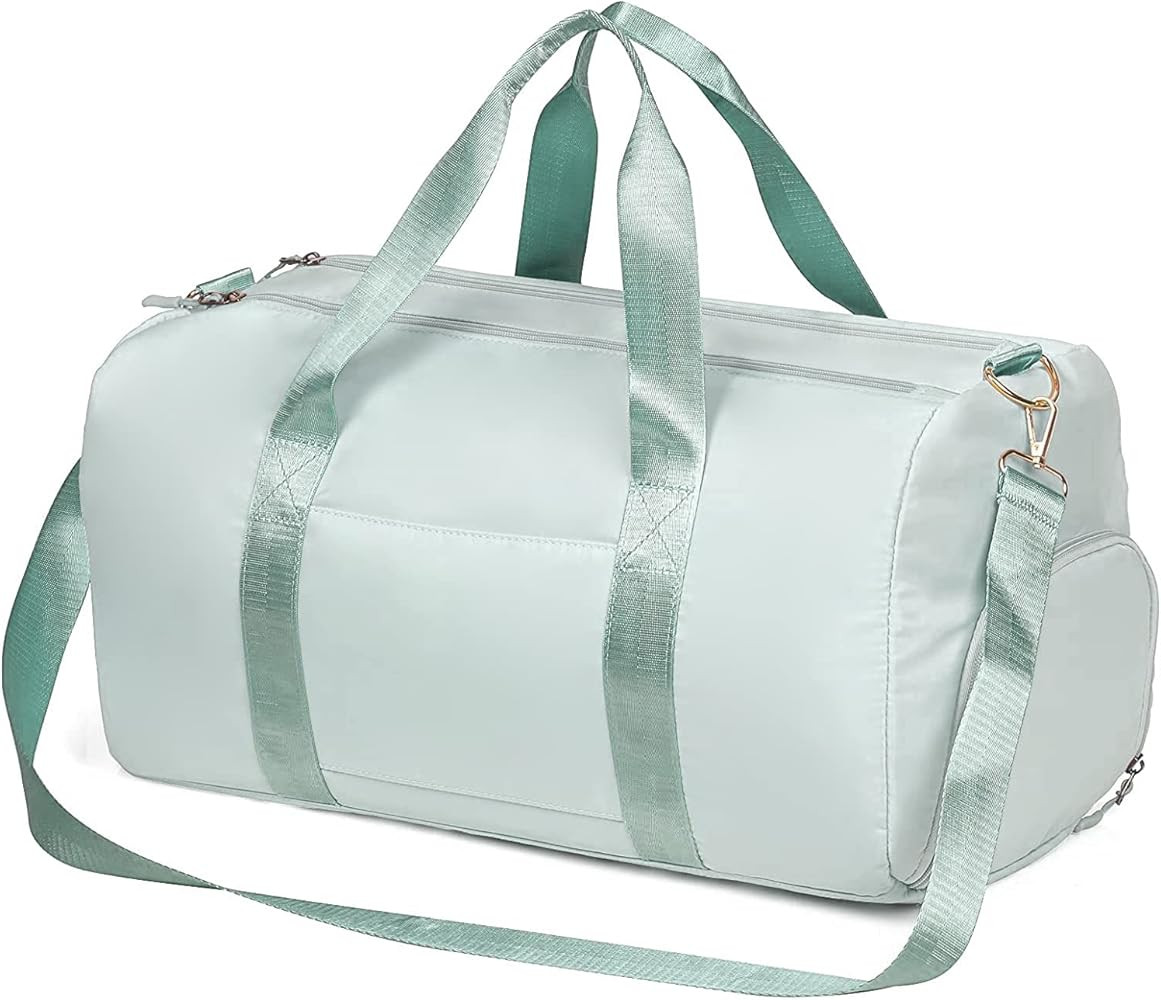 MABROUC Duffle Bag For Women, Sports Duffel Bag for Gym with Wet Pocket & Shoe Compartment, Overn... | Amazon (US)