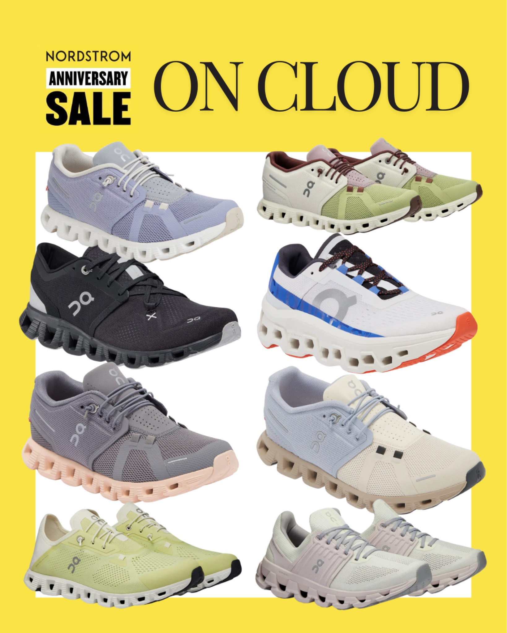 Nordstrom anniversary sale! Our very favorite walking shoe are On Clouds. When we are asked about a pair of shoes for long travel with lots of city walking, these are IT! 🙌🏻🙌🏻

#LTKxNSale #LTKFitness #LTKShoeCrush