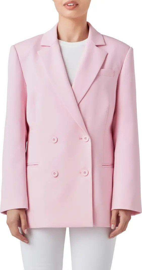 Endless Rose Double Breasted Blazer | Nordstrom | Nordstrom