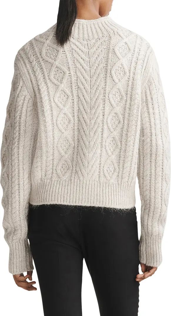 Brody Mock Neck Cable Stitch Sweater | Nordstrom