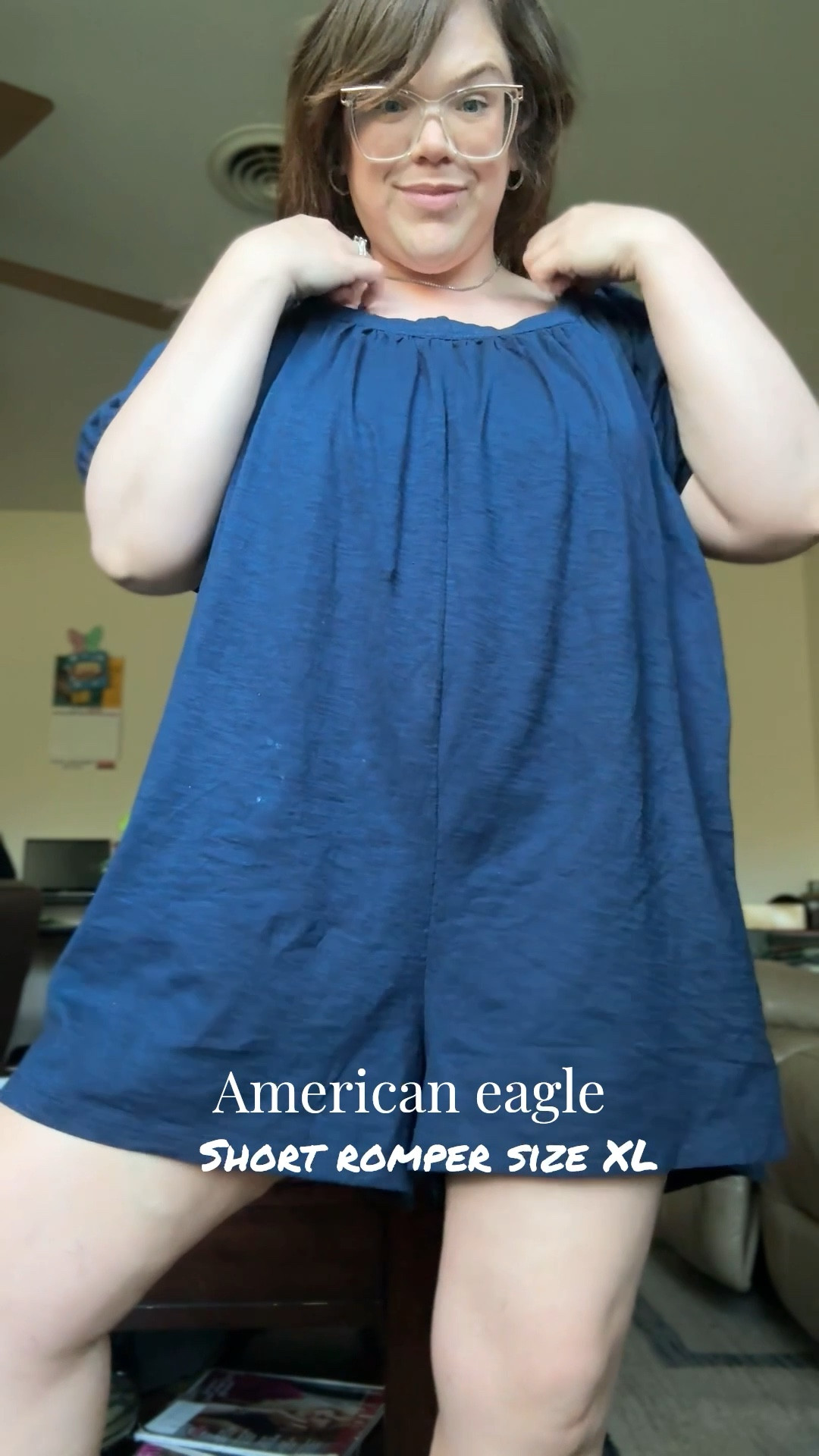 Sooo I definitely could’ve sized down in this @American Eagle Outfitters romper, but the oversized comfy fit works too and it’s super cool!! 

#americaneagle #aecommunity #romper #shorts

#LTKootd #LTKgrwm #LTKMidsize
