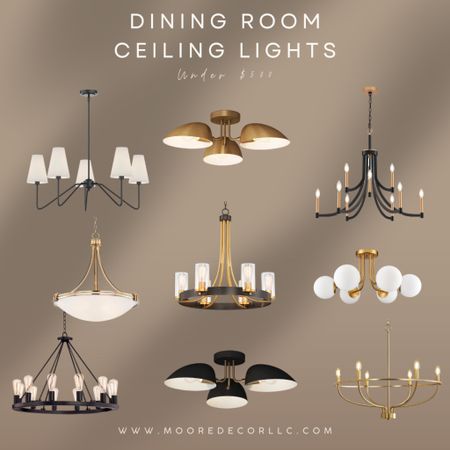 Modern Traditional Ceiling Lights under $500

#LTKstyletip #LTKhome