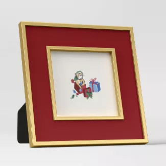 4" x 4" 'Holiday' Single Image Frame Red - Threshold™ | Target