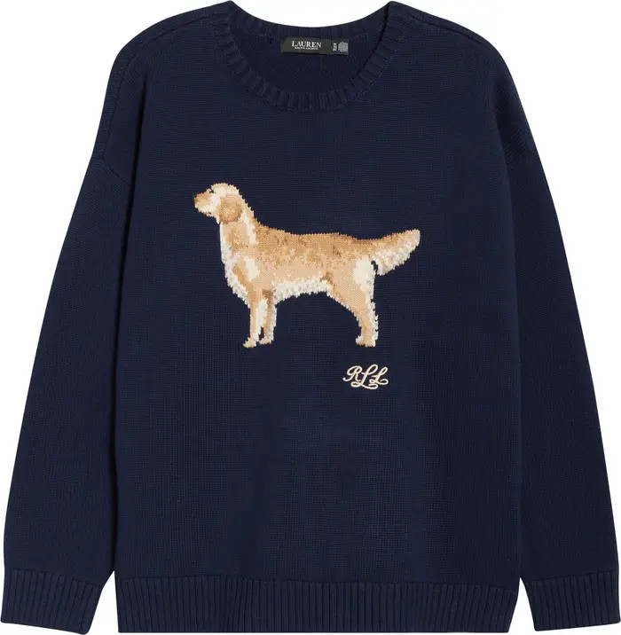 Dog Graphic Cotton Sweater | Nordstrom