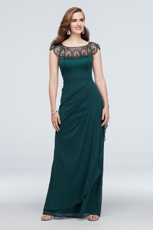 green mother of the groom dress