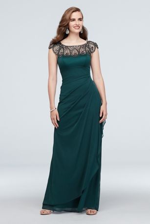 mother of the bride emerald green dresses