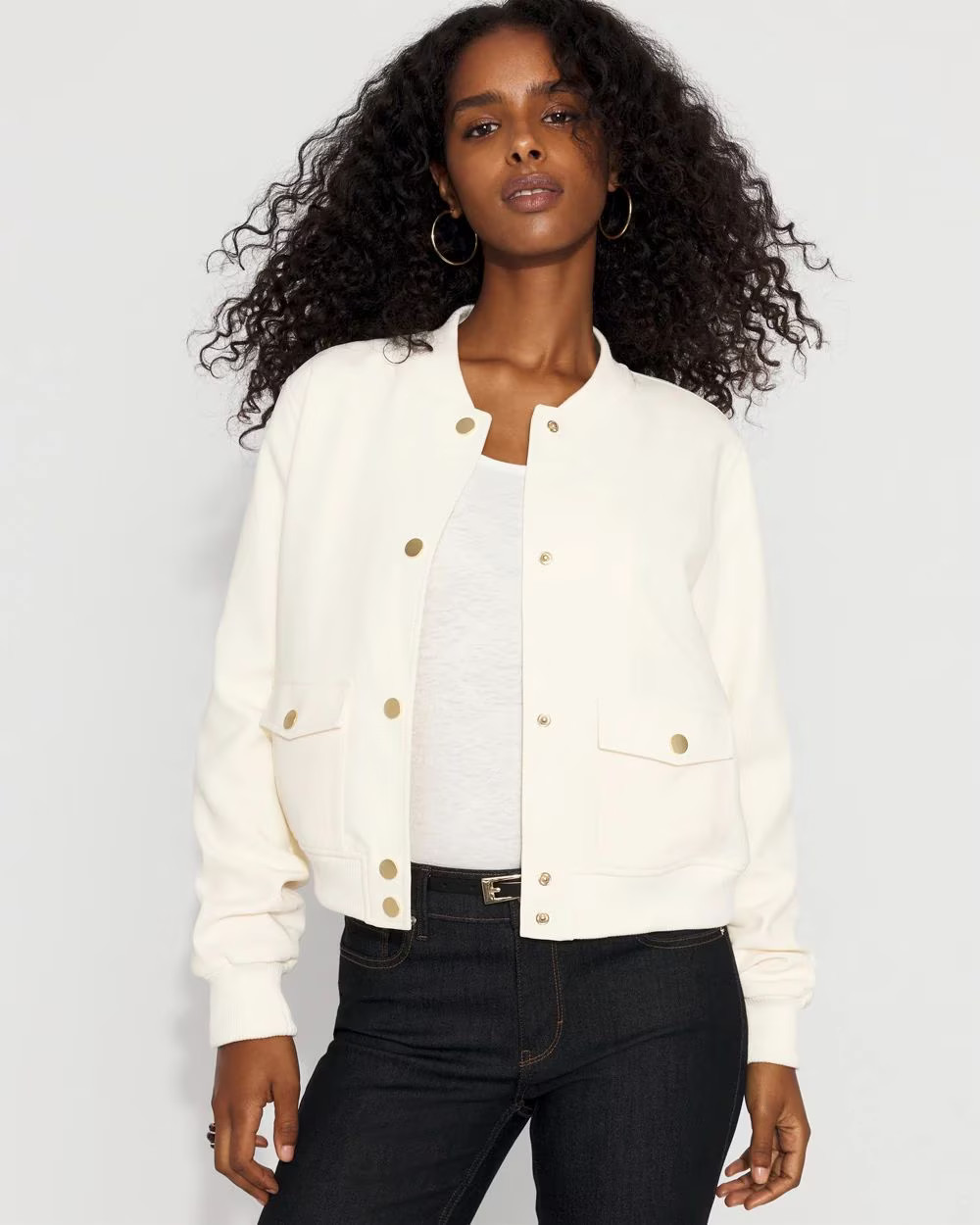 Tailored Bomber Jacket | White House Black Market