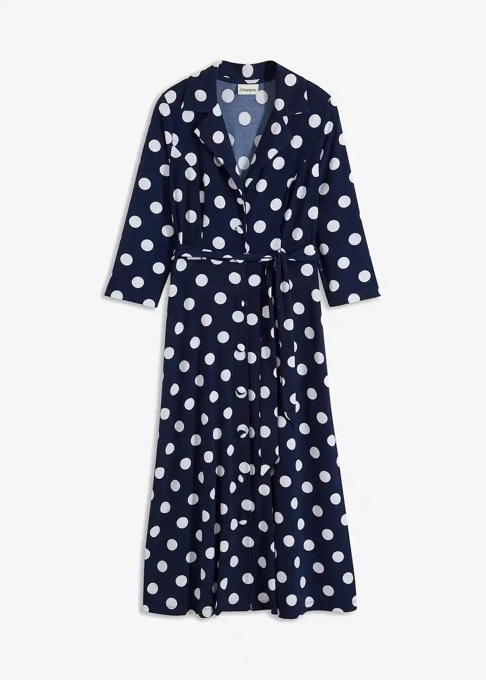 Hemdblusenkleid mit Bindeband (2-tlg. Set) | Bonprix DE