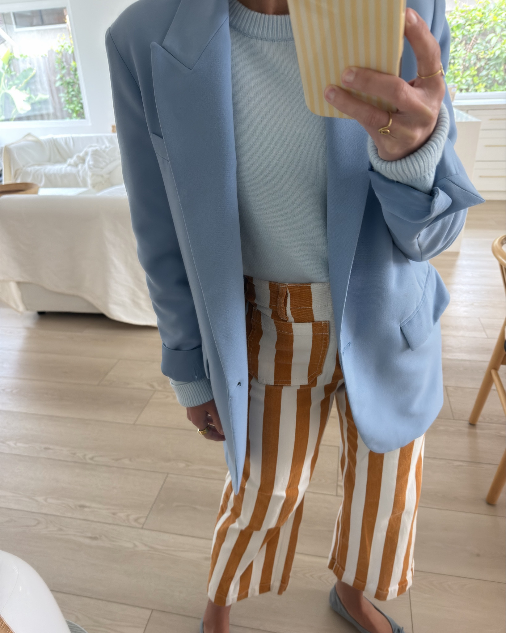 This color combo has my heart 🩵🧡

#LTKgrwm #LTKootd #LTKPetite